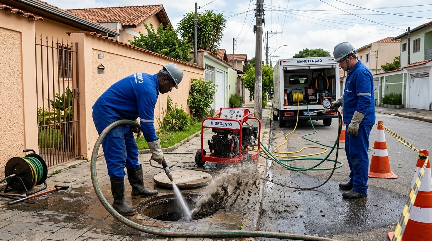Hidrojateamento Residencial em Florianópolis‑SC